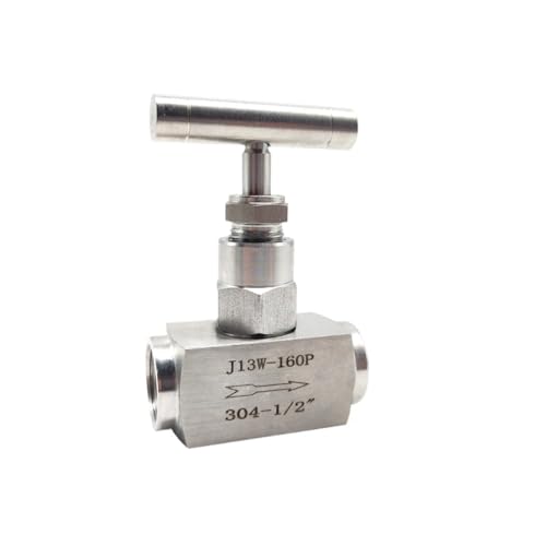 Hochdruck 1/4 "3/8" 1/2 "3/4" 1 "BSP NPT Weibliche 304 Edelstahl Abschaltung Nadel Ventil kran Flow Control(Ss304-npt,0.75 Inch) von SZBTQMUW