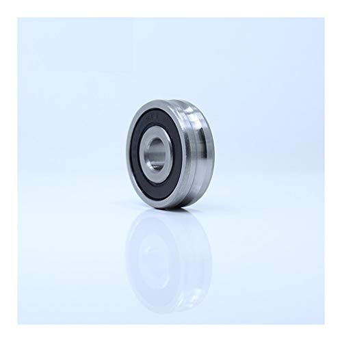 Rollenlager Außenring mit U-Nut-Lager 5 x 19 x 6 mm Drahtseil-Rollenlager Gehende schwere Seilrolle Kran U-Nut-Radlager 10 Stück(051906U3 1) von SZBTQMUW