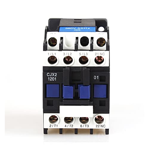 Schütz CJX2-1201 12A 3P + NC Magnetisches AC-elektrisches 3-poliges Schütz for Einheit 3 Phase 38 0V 220V 110V 36V 24V Normalerweise geschlossenes Schütz Industrielle Elektrik Ersatzschütz(Ac 220v) Schütz CJX2-1201 12A 3P + NC Magnetisches AC-elektrisches 3-poliges Schütz for Einheit 3 Phase 38 0V 220V 110V 36V 24V Normalerweise geschlossenes Schütz Industrielle Elektrik Ersatzschütz(Ac 220v) von SZBTQMUW