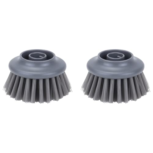 Auswechselbarer Borsten Bürstenkopf -2er Set, für SZDPC Spülbürste mit Seifenspender (Nylon-Borsten) von SZDPC