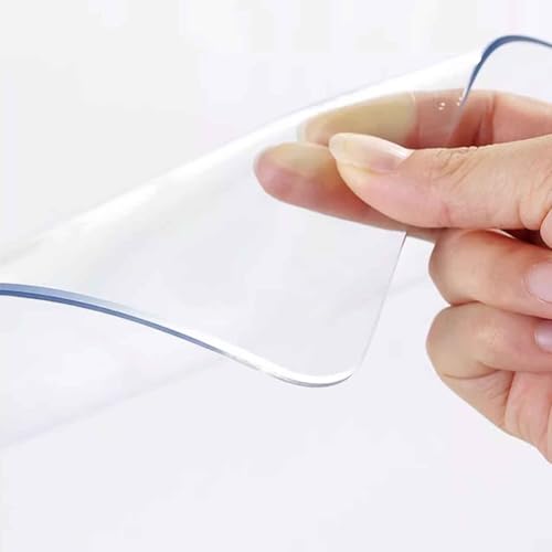 SZITW Transparente Tischdecke – 2 mm Dicker Tischschutz aus Kunststoff-Vinyl, Schreibtischunterlagen auf Schreibtischen, PVC-Tischfolie für Büro/Kommode/Nachttisch/Computer/Schreibtisch (70 x 180 SZITW Transparente Tischdecke – 2 mm Dicker Tischschutz aus Kunststoff-Vinyl, Schreibtischunterlagen auf Schreibtischen, PVC-Tischfolie für Büro/Kommode/Nachttisch/Computer/Schreibtisch (70 x 180 von SZITW