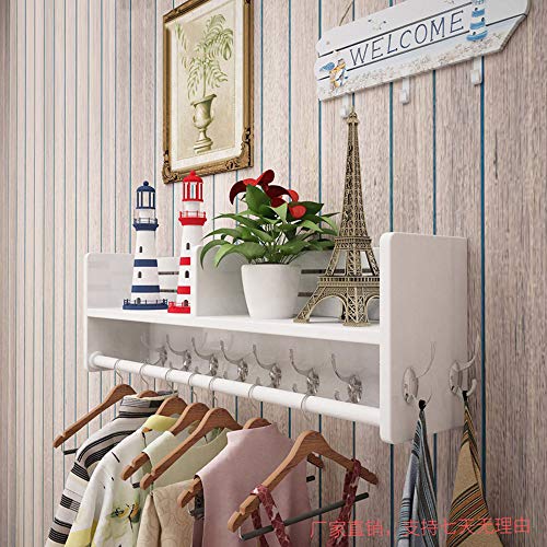 SZITW Wandgarderobe Aus Massivholz,Kleiderständer Aus Holz Für Einzelhandelsgeschäfte,Eingangshalle Im Schlafzimmer Auf Der Veranda,Für Wandregal/Schlafzimmerregal/Hängegarderobe Zu Hause Zddab/We SZITW Wandgarderobe Aus Massivholz,Kleiderständer Aus Holz Für Einzelhandelsgeschäfte,Eingangshalle Im Schlafzimmer Auf Der Veranda,Für Wandregal/Schlafzimmerregal/Hängegarderobe Zu Hause Zddab/We von SZITW