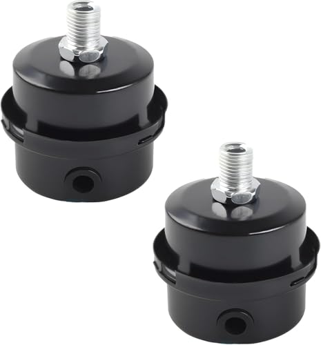 2 Stück Kompressor Schalldämpfer Filter, 16mm Metall Luftkompressor Kompressor Luftfilter, 3/8" Schalldämpfer für Luftkompressor, für Luftkompressorfilter, Gewinde Luftkompressor Filter 2 Stück Kompressor Schalldämpfer Filter, 16mm Metall Luftkompressor Kompressor Luftfilter, 3/8" Schalldämpfer für Luftkompressor, für Luftkompressorfilter, Gewinde Luftkompressor Filter von SZKKQKJ