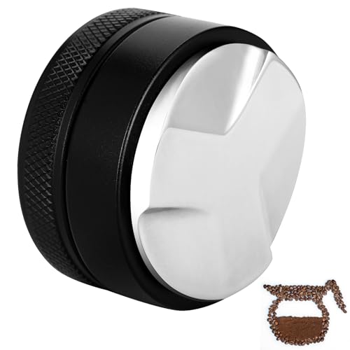 SZKKQKJ Distributor 51mm,siebträger zubehör,Distributor, 304 Edelstahl Leveler 51 mm, Werkzeug zum Nivellieren von Gemahlenem Kaffee von SZKKQKJ