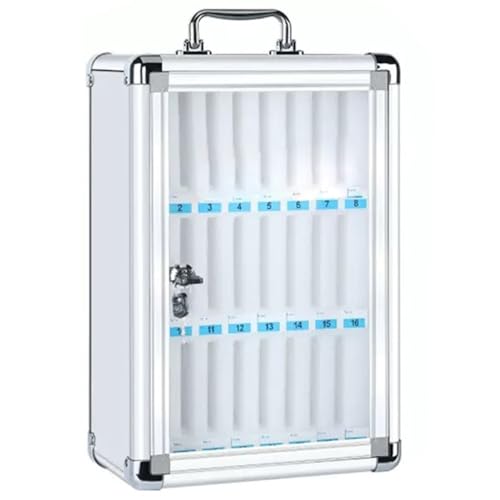 6/12/24/36/48/60 Steckplätze Handy-Aufbewahrungsbox Handy-Safe Für Klassenzimmer, Werkstätten und Sporthallen(24) von SZKTHD