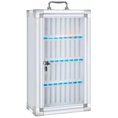 6/12/24/36/48/60 Steckplätze Handy-Aufbewahrungsbox Handy-Safe Für Klassenzimmer, Werkstätten und Sporthallen(36) von SZKTHD