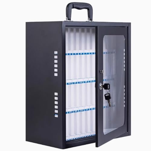 SZKTHD 12/24/36/48/60 Steckplätze Handy-Aufbewahrungsbox (mit Schloss) Handy-Aufbewahrungsschrank für Klassenzimmer, Büros und Fabriken(48) von SZKTHD