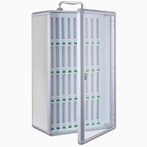 SZKTHD 6/12/24/36/48/60 Steckplätze Mobiltelefon-Schließfachschrank Halterung für Mobiltelefon-Schließfächer Für Klassenzimmer, Werkstätten und Sporthallen(36) von SZKTHD