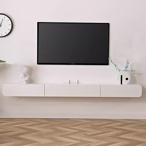 SZKTHD Schwebender TV-Ständer Schwebendes TV-Möbel TV-Möbel Für Wohnzimmer 120–240 cm TV-Ständer Für Die Entertainment-Wand Im Große TV-Bank Mit Stauraum Für Wohnzimmer Und Büro(B,240CM/94.5IN) SZKTHD Schwebender TV-Ständer Schwebendes TV-Möbel TV-Möbel Für Wohnzimmer 120–240 cm TV-Ständer Für Die Entertainment-Wand Im Große TV-Bank Mit Stauraum Für Wohnzimmer Und Büro(B,240CM/94.5IN) von SZKTHD