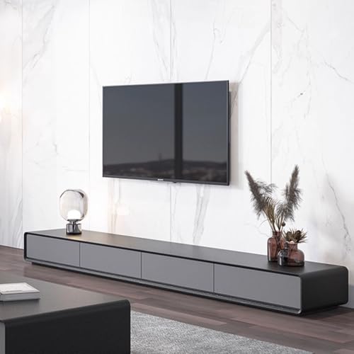 SZKTHD TV-Ständer 160–240 cm Großer TV-Ständer, Große Medienkonsole, Moderner Stand-TV-Schrank Medienaufbewahrung, Gaming-Wohnzimmer-Entertainment-Center(200CM/78.7IN) von SZKTHD
