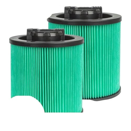 2-teiliges Patronenfilter-Ersatzteilzubehör, Kompatibel Mit DEWALT DXVC6914 Nass-/Trockensauger, 6-16 Gallonen-Filter von SZLAHLZR