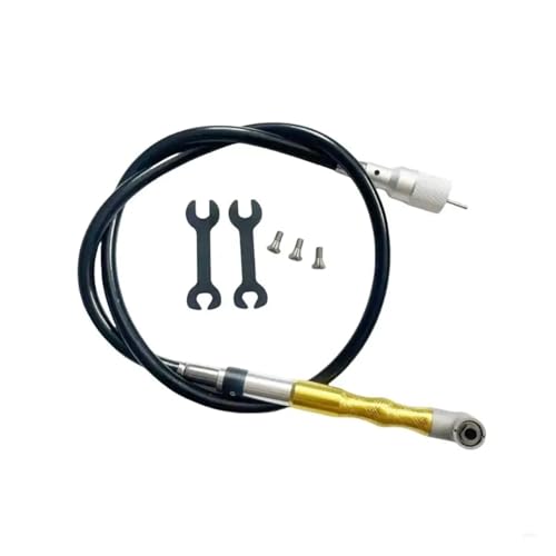 90-Grad-Luftschleifer, Pneumatisches Werkzeug, Mini-Schleifgerät, Schleif- Und Polierwerkzeug-Set, Elektrischer Schleifer, Übertragungskopf, Ersetzen(Rubber Gold) von SZLAHLZR