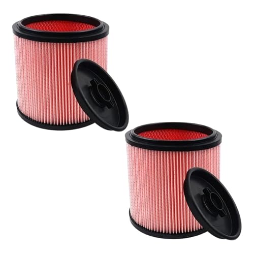 A11R 2-teiliger HEPA-Filter, Kompatibel Mit Vacmaster Feinstaub-Kartuschenfilter Und Halterung, 5 Bis 20 Gallonen Nass-/Trockensauger, VCFF von SZLAHLZR