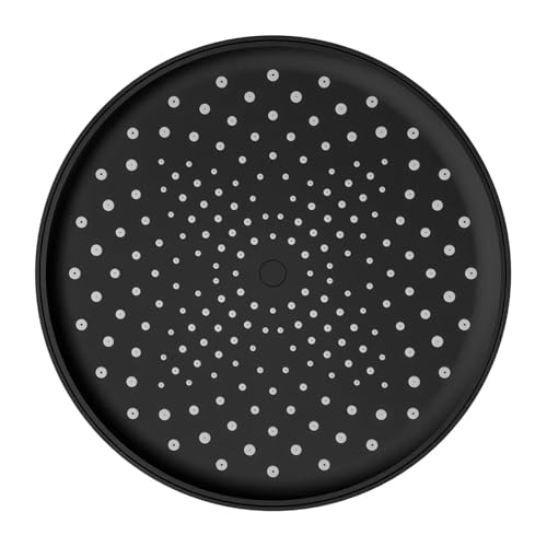 Handbrause Mit Riesigem Bildschirm Und Großem Panel Mit Sternenhimmel – Komplettset Mit Überkopfbrause, Einfache Installation For Das Badezimmer Zu Hause(Dumb Black) von SZLAHLZR