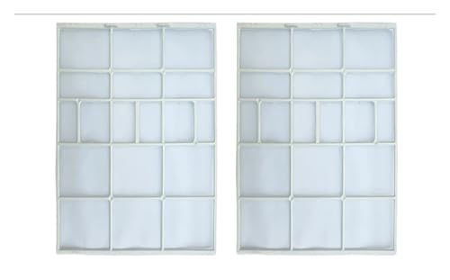 Klimaanlage Filter Zubehör Innen Einheit Hängen Staub Bildschirm Haushaltsgeräte Luftreiniger Teile(29.5X28.5cm) von SZLAHLZR
