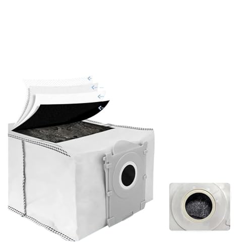 SZLAHLZR A76G-21Pcs, Kompatibel Mit ECOVACS DEEBOT X8 /X8 PRO Omni Staubsaugerzubehör Mit Staubbeuteln, Filtern, Hauptseitenbürsten, Wischmopps von SZLAHLZR