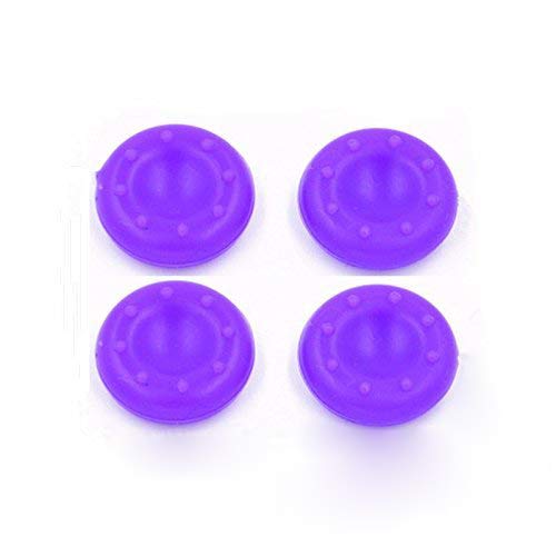 Analoger Daumenstick-Griff für Sony PS3 PS4 Xbox ONE 360 Wii U Controller, Violett, 4 Stück von SZLG