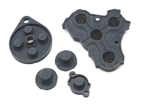 Ersatz-Tastatur, Silikon / Gummi, leitfähig, selbstklebend, rechte Taste, für Nintendo Gamecube NGC Controller von SZLG