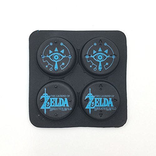 Silikon-Daumengriff Joystick Stick Rocker Cap Thumbstick Cover für Nintend Switch NS Joy-Con Controller (blau) von SZLG