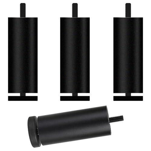 Metallfüße Tisch, 4 Stück Tischfüße Verstellbar Tischbeine Schwarz Möbelfüße Aluminiumlegierung | Eloxierte Oberfläche Möbelfüsse Optionale Höhe: 6-40cm Fernsehtischfüße Esstisch Sideboard 10cm/4" Metallfüße Tisch, 4 Stück Tischfüße Verstellbar Tischbeine Schwarz Möbelfüße Aluminiumlegierung | Eloxierte Oberfläche Möbelfüsse Optionale Höhe: 6-40cm Fernsehtischfüße Esstisch Sideboard 10cm/4" von SZLXJMFL