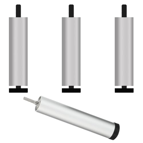 Möbelfüße M8, Möbelfüsse Rund Möbelfüsse Silber Sofasfüße Aluminiumlegierung | Eloxierte Oberfläche Optionale Höhe:6-40cm Couchtischbeine Tischfüße Kommode Schrank Küche Nachttisch Rahmen 20cm/7.9" Möbelfüße M8, Möbelfüsse Rund Möbelfüsse Silber Sofasfüße Aluminiumlegierung | Eloxierte Oberfläche Optionale Höhe:6-40cm Couchtischbeine Tischfüße Kommode Schrank Küche Nachttisch Rahmen 20cm/7.9" von SZLXJMFL