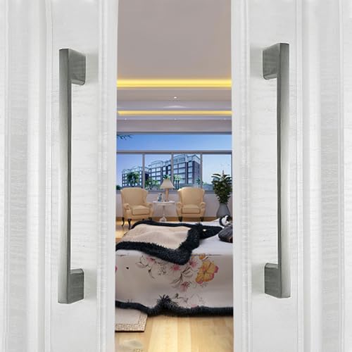 Möbelgriffe 320 Lochabstand, 2 Stück Küchengriffe Aluminiumlegierung Griffen | Galvanikfläche, Schubladengriffe Lochabstand: 96-320mm Schrankgriffe Gebürstet Griffe für Kleiderschrank 320mm/12.5in von SZLXJMFL