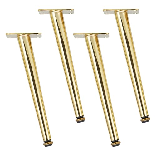 SZLXJMFL Möbelbeine Verstellbar, 4 Stück Möbelfüße Konisch Möbelfüsse Gold Sofasfüße Kaltgewalztem Stahl | Galvanik Schicht Stützfüße Optionale Höhe: 10.5-72.5cm Tischfüße Sockelfuß 70.5cm/27.8" SZLXJMFL Möbelbeine Verstellbar, 4 Stück Möbelfüße Konisch Möbelfüsse Gold Sofasfüße Kaltgewalztem Stahl | Galvanik Schicht Stützfüße Optionale Höhe: 10.5-72.5cm Tischfüße Sockelfuß 70.5cm/27.8" von SZLXJMFL