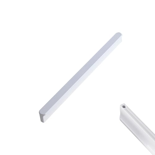 SZLXJMFL Möbelgriffe Weiß, 2 Stück Schrankgriffe Aluminiumlegierung Griffen | Eloxierte, Schubladengriffe Lochabstand: 96-1160 mm Küchengriff Griffe für Kleiderschrank 576mm/22.7in von SZLXJMFL