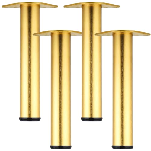 SZLXJMFL Schrankbeine Gold, 4 Stück Sofasfüsse Verstellbar Sofasbeine Gold Aluminiumlegierung | Backlackprozess Oberfläche Möbelfüße Optionale Höhe: 20-110cm Stützfüße Hocker Schränke Bank 50cm/19.7" SZLXJMFL Schrankbeine Gold, 4 Stück Sofasfüsse Verstellbar Sofasbeine Gold Aluminiumlegierung | Backlackprozess Oberfläche Möbelfüße Optionale Höhe: 20-110cm Stützfüße Hocker Schränke Bank 50cm/19.7" von SZLXJMFL