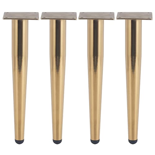 SZLXJMFL Schrankfüße Höhenverstellbar, Möbelfüße Gold Möbelfüsse Höhe: 10-72 cm Sockelfuß Ø19mm Sideboard/Nachtschrank Füße Rund Möbelbeine Eisen | Eloxierte Oberfläche, 4× Schrankfüsse-15cm/6 SZLXJMFL Schrankfüße Höhenverstellbar, Möbelfüße Gold Möbelfüsse Höhe: 10-72 cm Sockelfuß Ø19mm Sideboard/Nachtschrank Füße Rund Möbelbeine Eisen | Eloxierte Oberfläche, 4× Schrankfüsse-15cm/6 von SZLXJMFL