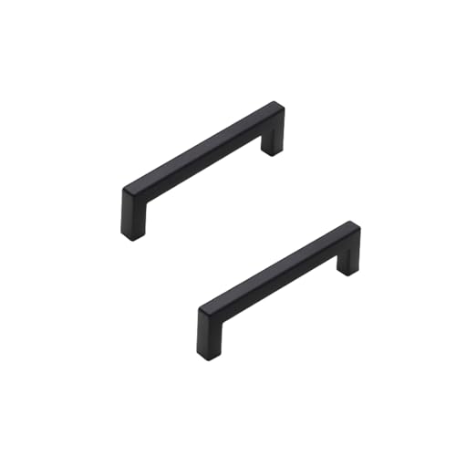 Schrankgriffe Schwarz 96mm, 2 Stück Möbelgriffe Zinklegierung Griffen | Sprühfarbe, Küchengriffe 96mm Lochabstand Schrank Schublade Türgriff Küche Schubladengriffe Griffe für Küchenschränke 96mm/3.8in Schrankgriffe Schwarz 96mm, 2 Stück Möbelgriffe Zinklegierung Griffen | Sprühfarbe, Küchengriffe 96mm Lochabstand Schrank Schublade Türgriff Küche Schubladengriffe Griffe für Küchenschränke 96mm/3.8in von SZLXJMFL