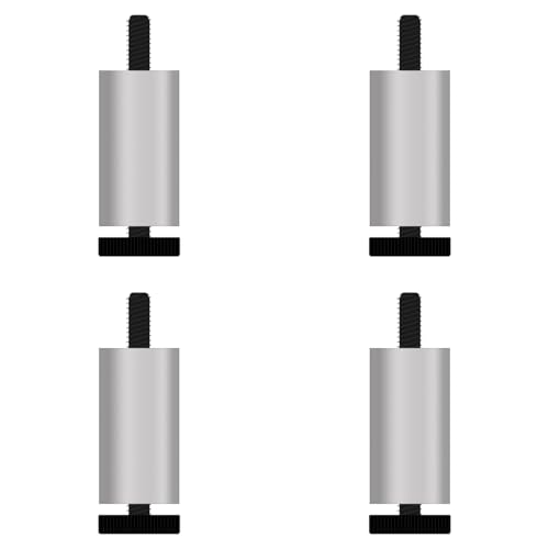 Sofa Füße Silber, 4 Stück Sofasfüße Verstellbar Sofasbeine Rund Aluminiumlegierung | Eloxierte Oberfläche Möbelfüsse Optionale Höhe: 6-40cm Schlafcouchfüße Sideboard Schränk Küche 6cm/2.4" Sofa Füße Silber, 4 Stück Sofasfüße Verstellbar Sofasbeine Rund Aluminiumlegierung | Eloxierte Oberfläche Möbelfüsse Optionale Höhe: 6-40cm Schlafcouchfüße Sideboard Schränk Küche 6cm/2.4" von SZLXJMFL