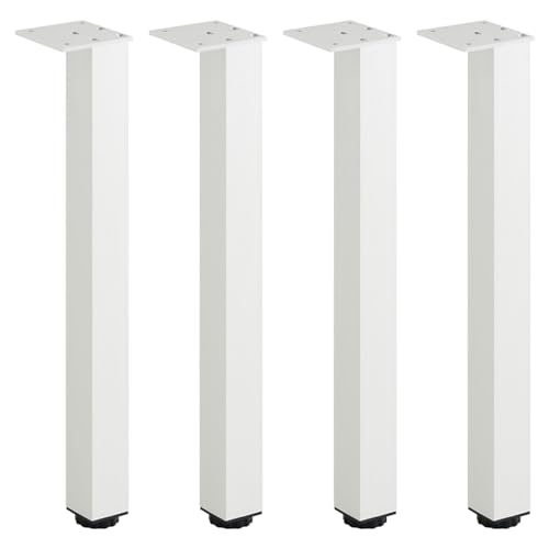 Sofasbeine, 4 Stück Sofasfüße Verstellbar Sofasfüsse Silber Aluminiumlegierung | Eloxierte Oberfläche Mobelbeine Optionale Höhe: 3-40cm Schlafcouchfüße Metallfuß Hocker Wohnzimmer Sitzbank 35cm/13.8" von SZLXJMFL