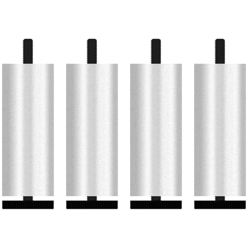 Sofasbeine, 4 Stück Sofasfüße Verstellbar Sofasfüsse Silber Aluminiumlegierung | Eloxierte Oberfläche Mobelbeine Optionale Höhe: 6-40cm Schlafcouchfüße Metallfuß Hocker Wohnzimmer Sitzbank 35cm/13.8" Sofasbeine, 4 Stück Sofasfüße Verstellbar Sofasfüsse Silber Aluminiumlegierung | Eloxierte Oberfläche Mobelbeine Optionale Höhe: 6-40cm Schlafcouchfüße Metallfuß Hocker Wohnzimmer Sitzbank 35cm/13.8" von SZLXJMFL