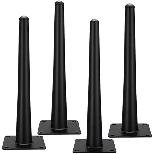 Sofasbeine Schwarz, 4 Stück Sofasfüße Ersatz Sofasfüsse Konisch Kaltgewalztem Stahl | Eloxierte Oberfläche Mobelbeine Höhe: 10-35cm Stoffsofafüße Couchesfüße Hocker Sitzbank Arbeitsplatten 35cm/13.8" Sofasbeine Schwarz, 4 Stück Sofasfüße Ersatz Sofasfüsse Konisch Kaltgewalztem Stahl | Eloxierte Oberfläche Mobelbeine Höhe: 10-35cm Stoffsofafüße Couchesfüße Hocker Sitzbank Arbeitsplatten 35cm/13.8" von SZLXJMFL