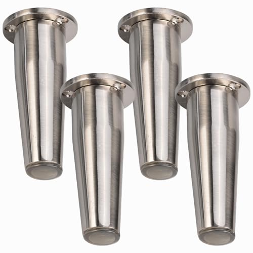 Verstellbare Möbelfüße, 4 Stück Mobelbeine Gebürsteter Möbelfüsse Konisch Sofasfüße Zinklegierung | Galvanik Oberfläche Stützfüße Optionale Höhe: 8-15cm Sideboard Sockelfuß Kleiner Bürotisch 15cm/6" Verstellbare Möbelfüße, 4 Stück Mobelbeine Gebürsteter Möbelfüsse Konisch Sofasfüße Zinklegierung | Galvanik Oberfläche Stützfüße Optionale Höhe: 8-15cm Sideboard Sockelfuß Kleiner Bürotisch 15cm/6" von SZLXJMFL