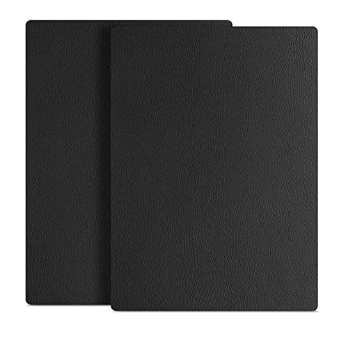 SZMMG Leder Reparatur Set Schwarz, 2er Kunstleder Reparaturset Lederflicken Selbstklebend, 20x28cm Kunstleder Selbstklebend, Leder Patch kit für Leder Restaurierung Risse Löcher, Autositze, Sofas SZMMG Leder Reparatur Set Schwarz, 2er Kunstleder Reparaturset Lederflicken Selbstklebend, 20x28cm Kunstleder Selbstklebend, Leder Patch kit für Leder Restaurierung Risse Löcher, Autositze, Sofas von SZMMG