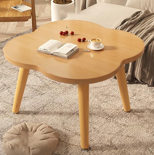 Couchtisch aus Holz, Beistelltisch, kleiner Couchtisch aus Holz, dekorativer Beistelltisch, leicht zu bewegen und zusammenzubauen, kleiner Mitteltisch, für kleine Teezimmer, Wohnzimmer, Schlafzimmer Couchtisch aus Holz, Beistelltisch, kleiner Couchtisch aus Holz, dekorativer Beistelltisch, leicht zu bewegen und zusammenzubauen, kleiner Mitteltisch, für kleine Teezimmer, Wohnzimmer, Schlafzimmer von SZPLLZY