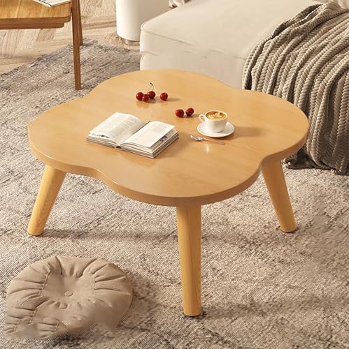 Couchtisch aus Holz, Beistelltisch, kleiner Couchtisch aus Holz, dekorativer Beistelltisch, leicht zu bewegen und zusammenzubauen, kleiner Mitteltisch, für kleine Teezimmer, Wohnzimmer, Schlafzimmer Couchtisch aus Holz, Beistelltisch, kleiner Couchtisch aus Holz, dekorativer Beistelltisch, leicht zu bewegen und zusammenzubauen, kleiner Mitteltisch, für kleine Teezimmer, Wohnzimmer, Schlafzimmer von SZPLLZY