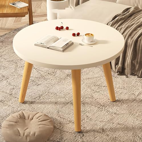 Couchtisch aus Holz, Beistelltisch, kleiner Couchtisch aus Holz, dekorativer Beistelltisch, leicht zu bewegen und zusammenzubauen, kleiner Mitteltisch, für kleine Teezimmer, Wohnzimmer, Schlafzimmer Couchtisch aus Holz, Beistelltisch, kleiner Couchtisch aus Holz, dekorativer Beistelltisch, leicht zu bewegen und zusammenzubauen, kleiner Mitteltisch, für kleine Teezimmer, Wohnzimmer, Schlafzimmer von SZPLLZY
