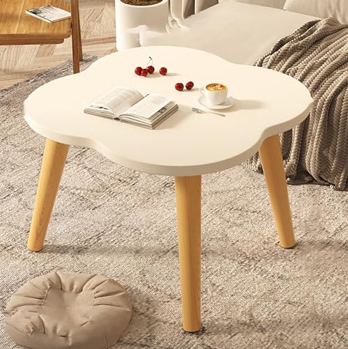 Couchtisch aus Holz, Beistelltisch, kleiner Couchtisch aus Holz, dekorativer Beistelltisch, leicht zu bewegen und zusammenzubauen, kleiner Mitteltisch, für kleine Teezimmer, Wohnzimmer, Schlafzimmer Couchtisch aus Holz, Beistelltisch, kleiner Couchtisch aus Holz, dekorativer Beistelltisch, leicht zu bewegen und zusammenzubauen, kleiner Mitteltisch, für kleine Teezimmer, Wohnzimmer, Schlafzimmer von SZPLLZY