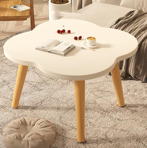 Couchtisch aus Holz, Beistelltisch, kleiner Couchtisch aus Holz, dekorativer Beistelltisch, leicht zu bewegen und zusammenzubauen, kleiner Mitteltisch, für kleine Teezimmer, Wohnzimmer, Schlafzimmer Couchtisch aus Holz, Beistelltisch, kleiner Couchtisch aus Holz, dekorativer Beistelltisch, leicht zu bewegen und zusammenzubauen, kleiner Mitteltisch, für kleine Teezimmer, Wohnzimmer, Schlafzimmer von SZPLLZY