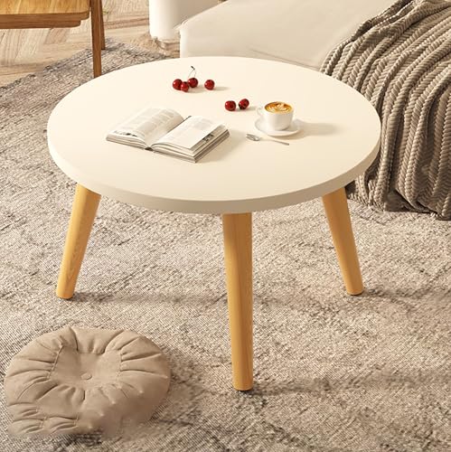Couchtisch aus Holz, Beistelltisch, kleiner Couchtisch aus Holz, dekorativer Beistelltisch, leicht zu bewegen und zusammenzubauen, kleiner Mitteltisch, für kleine Teezimmer, Wohnzimmer, Schlafzimmer Couchtisch aus Holz, Beistelltisch, kleiner Couchtisch aus Holz, dekorativer Beistelltisch, leicht zu bewegen und zusammenzubauen, kleiner Mitteltisch, für kleine Teezimmer, Wohnzimmer, Schlafzimmer von SZPLLZY