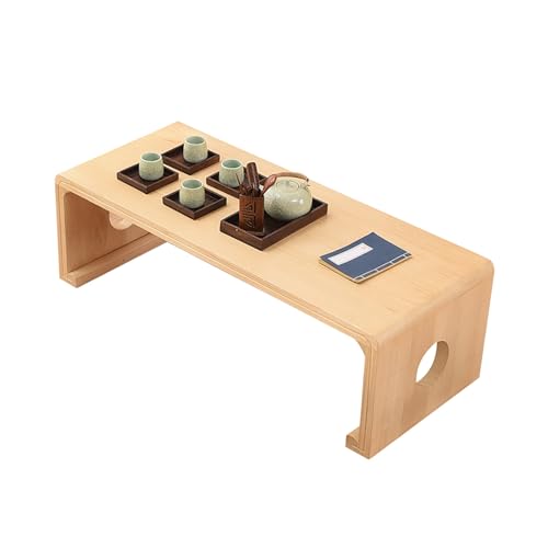 Japanischer Bodentisch, Teetisch, moderner Tatami-Couchtisch, japanischer, klappbarer, niedriger Couchtisch, multifunktionaler, rechteckiger Teetisch aus Holz für das Wohnen zu Hause, Tatami-Tee. Ei Japanischer Bodentisch, Teetisch, moderner Tatami-Couchtisch, japanischer, klappbarer, niedriger Couchtisch, multifunktionaler, rechteckiger Teetisch aus Holz für das Wohnen zu Hause, Tatami-Tee. Ei von SZPLLZY