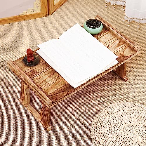Vintage-Couchtisch, faltbar, Bambus-Beistelltische, Heimdekoration, Sofa- und Konsolentische, tragbarer Terrassen-Beistelltisch, Outdoor-Bistrotisch, Cocktailtisch, japanischer Tatami-Teetisch, W (H Vintage-Couchtisch, faltbar, Bambus-Beistelltische, Heimdekoration, Sofa- und Konsolentische, tragbarer Terrassen-Beistelltisch, Outdoor-Bistrotisch, Cocktailtisch, japanischer Tatami-Teetisch, W (H von SZPLLZY