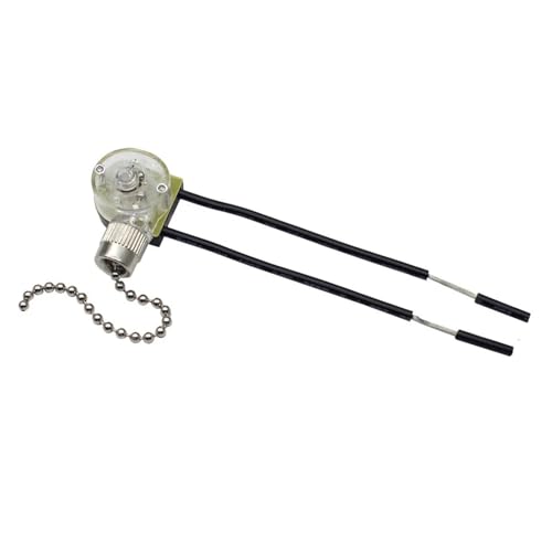 1pc 3 Speed Fan Switch ZE-109 ON-OFF Pull Chain Lamp SwitPull Chain Cord Switch Set Replacement Tools 3A/250V SZRDBHAUJO 1pc 3 Speed Fan Switch ZE-109 ON-OFF Pull Chain Lamp SwitPull Chain Cord Switch Set Replacement Tools 3A/250V SZRDBHAUJO von SZRDBHAUJO