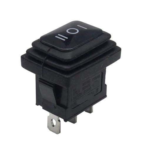 1pc RS6010BK-1030041RB 21X15mm 15/10(A) 125/250vac Light Power Switch ON-OFF 3 Position waterproof coat Rocker Switch SZRDBHAUJO von SZRDBHAUJO
