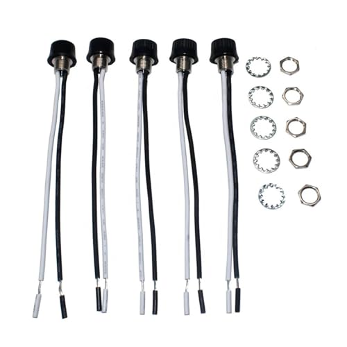 5pcs ON/OFF Rotary Stye Single Pole Canopy Switches with Two 4" 18AWG Wire .5A 250V/3A 125V/1A 125VT Black SZRDBHAUJO 5pcs ON/OFF Rotary Stye Single Pole Canopy Switches with Two 4" 18AWG Wire .5A 250V/3A 125V/1A 125VT Black SZRDBHAUJO von SZRDBHAUJO