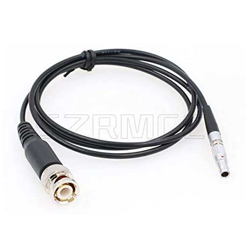 SZRMCC BNC-Stecker auf 00B 4-Pin-Stecker SYNC-Timecode-Eingangskabel für Red Epic Scarlet DSMC2-Kamera von SZRMCC
