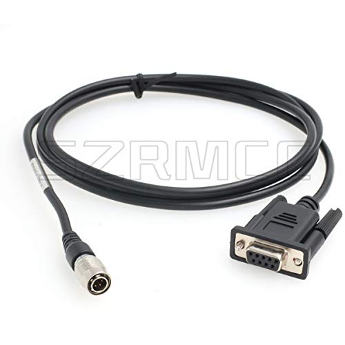 SZRMCC Hirose 6-Pin auf DB9 RS232 COM Daten-Download-Kabel für Sokkia Gesamtstation (gerades Kabel) von SZRMCC